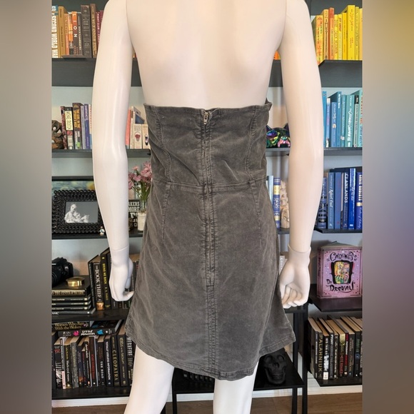 Urban Outfitters Edgy Gray Safety Pin Backless Dress - Picture 7 of 8